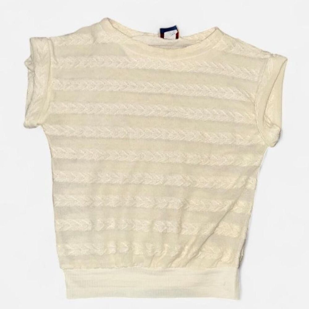 Women's Cream Knitted Sweater